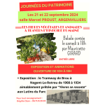 Journées Européennes du patrimoine - Exposition... Du 21 au 22 sept 2024