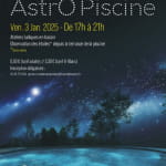 Soirée AstrO Piscine Le 3 janv 2025