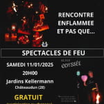 Spectacles de feu Le 11 janv 2025