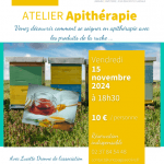 Atelier Apithérapie Le 15 nov 2024