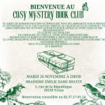 Cosy Mystery Book Club Le 26 nov 2024