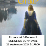 Concert Le 22 sept 2024